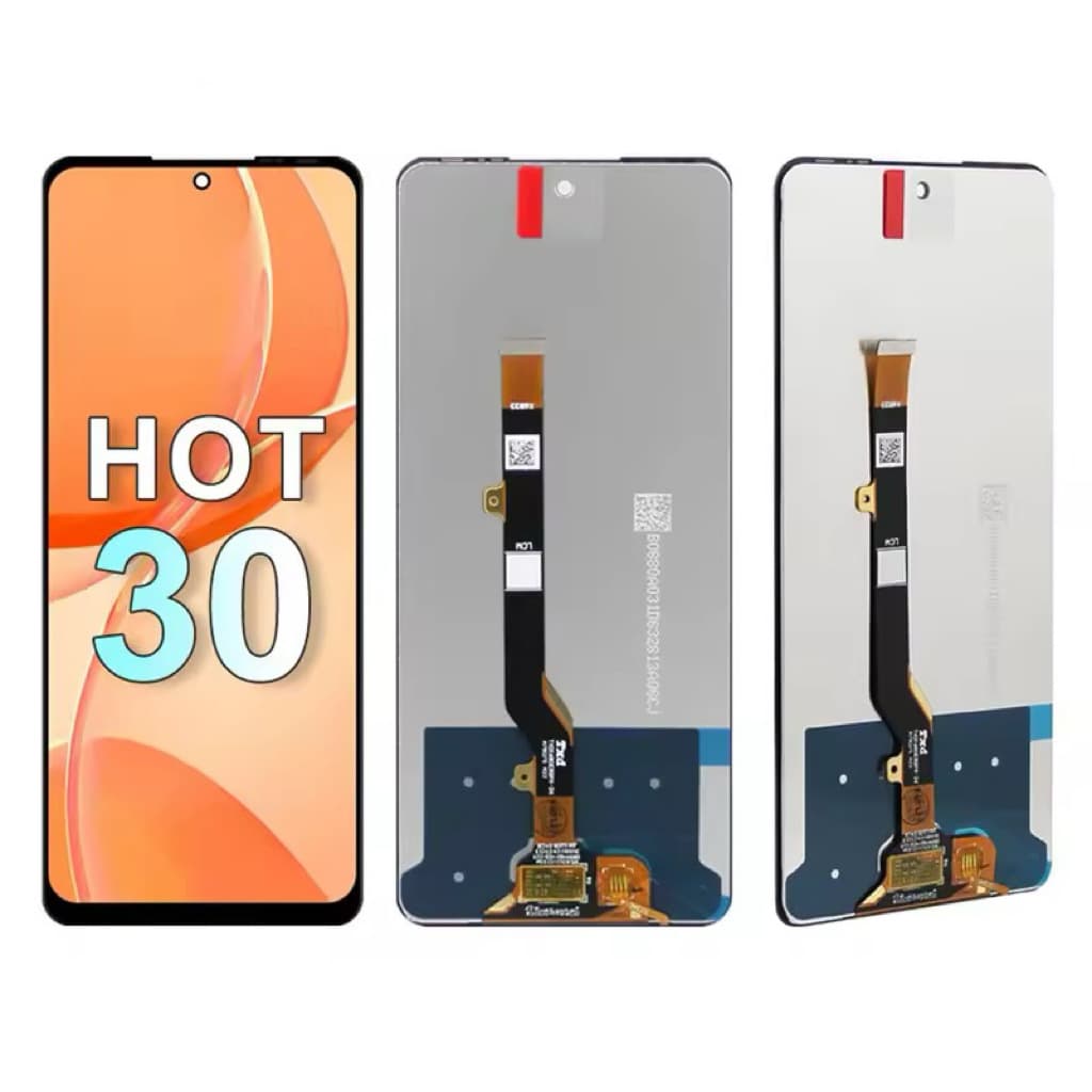 Infinix Hot 30/X6831 LCD Integrated Display Screen Full Assembly for Tecno TECNO X6831 TFT Capacitive Touchscreen 16 Million Colors