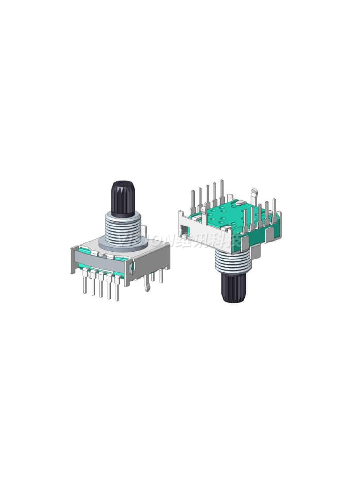 RS17 rotary band switch for 2 to 8 positions, plum blossom handle 15mm for household appliances