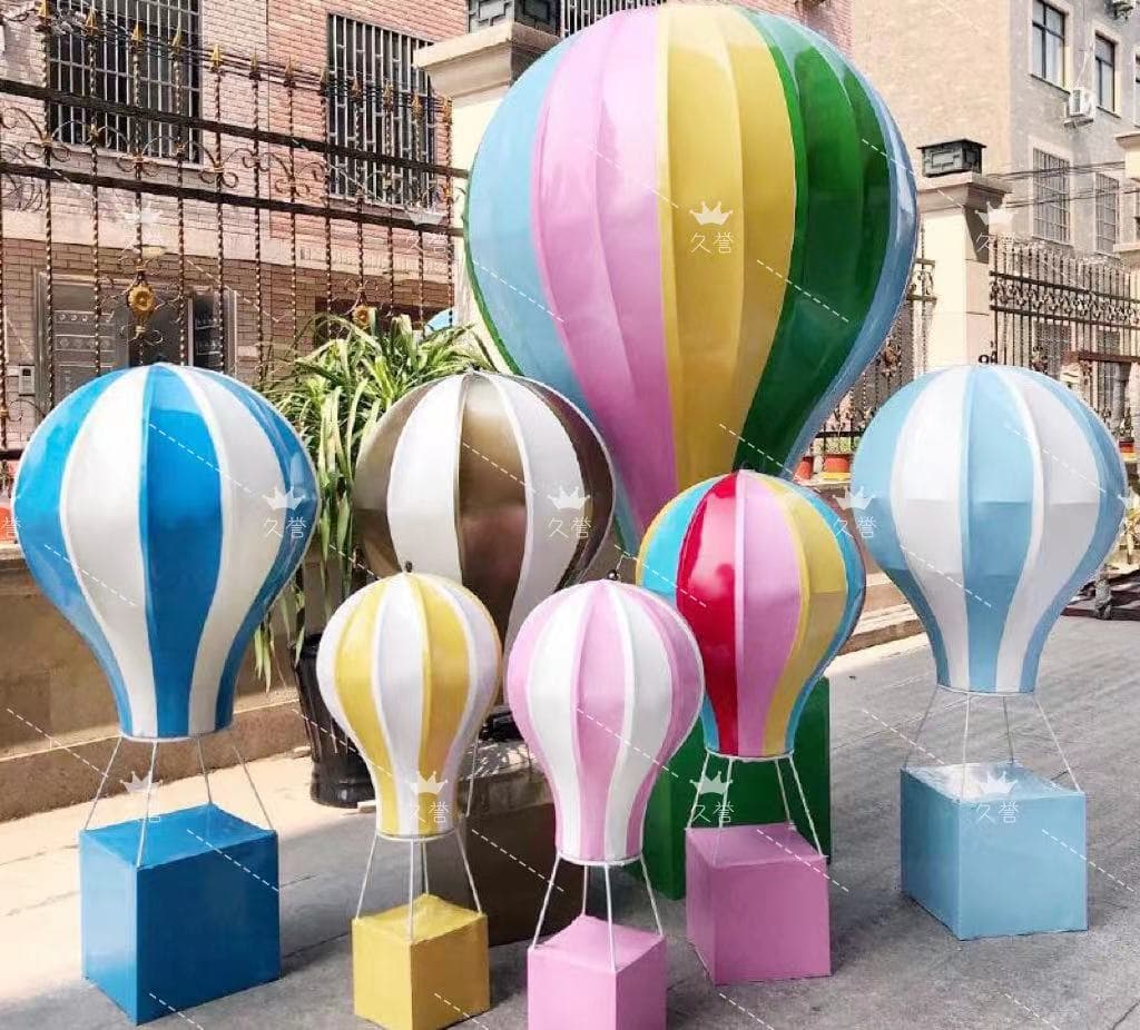 Children's Day Hotel Decoration Shopping Mall Atrium Hanging Hot Air Balloon Exhibition Wedding Decoration Wedding Arrangement Props