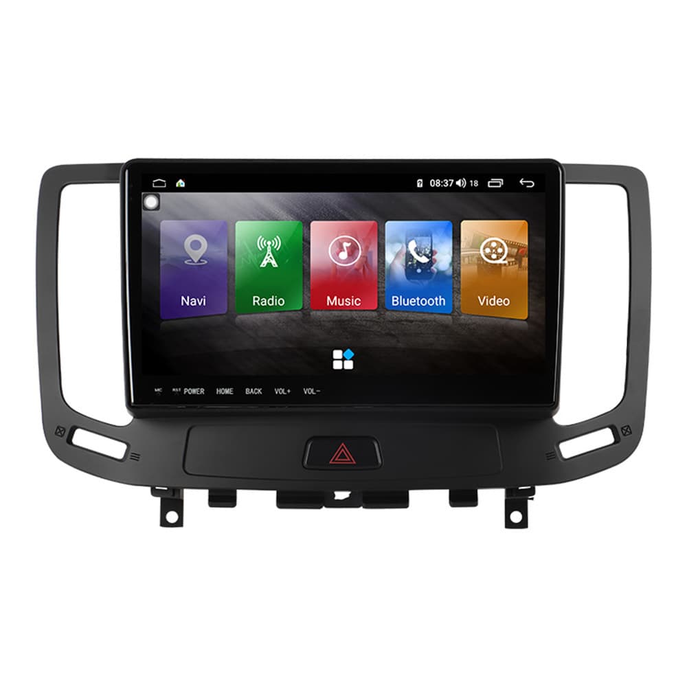 9-inch Octa-core Android Navigation Head Unit with Built-in Carplay for Infiniti G Series FX35 QX70
