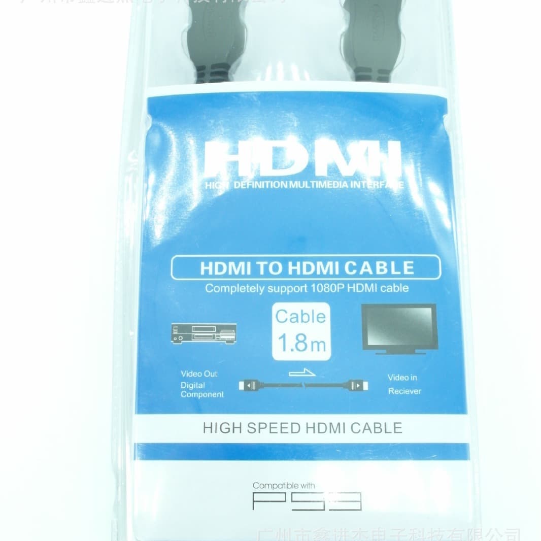 14+1 Sealed High-Wave Blue Blister Xbox 360 HDMI HD Cable PS3 HDMI HD Cable 3m