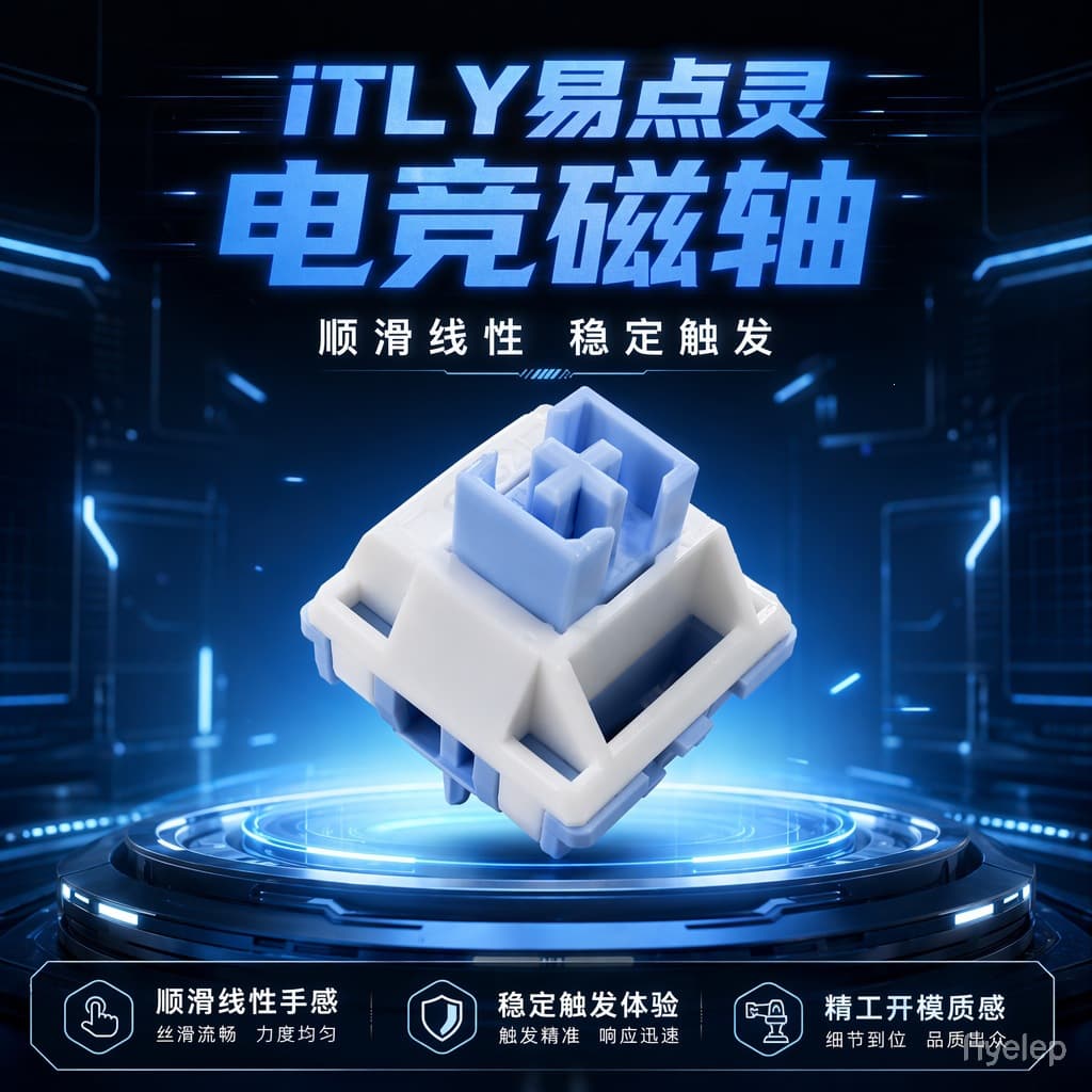iTLY Yidianling V6 magnetic axis office dormitory game magnetic axis fearless contract tile-breaking game silent magnetic axis electric