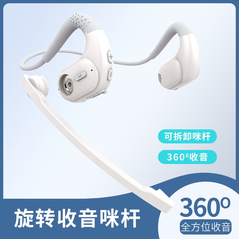Headset Bluetooth Headset for Call Center Headset with Microphone Boom OWS Bluetooth Headset for Call Center OWS