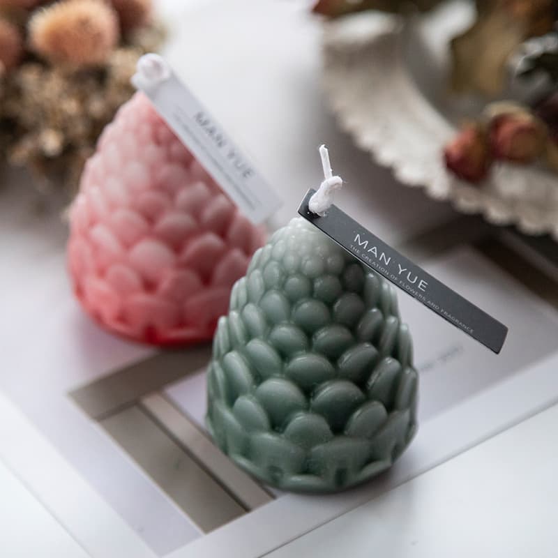 Single Pine Cone Mold DIY Aromatherapy Candle Shape Candle Home Jewelry Christmas Gift Baking Mold