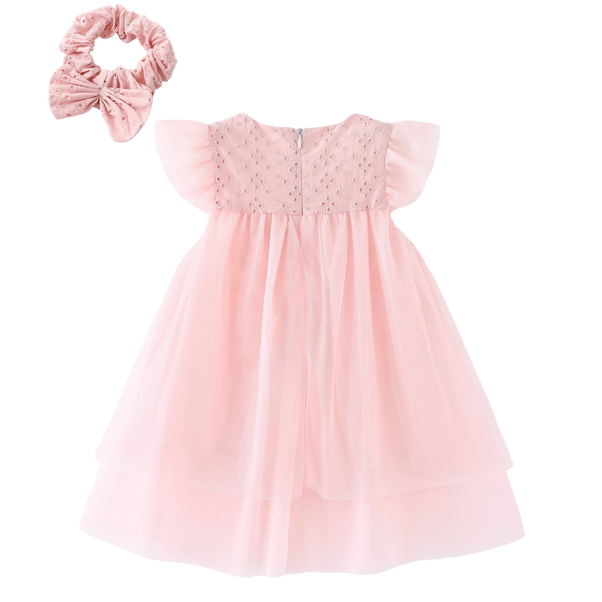 Summer Baby Girl Thin Cotton Short-Sleeve Dress, Stylish Little Girl Princess Dress, Fashionable New Trend