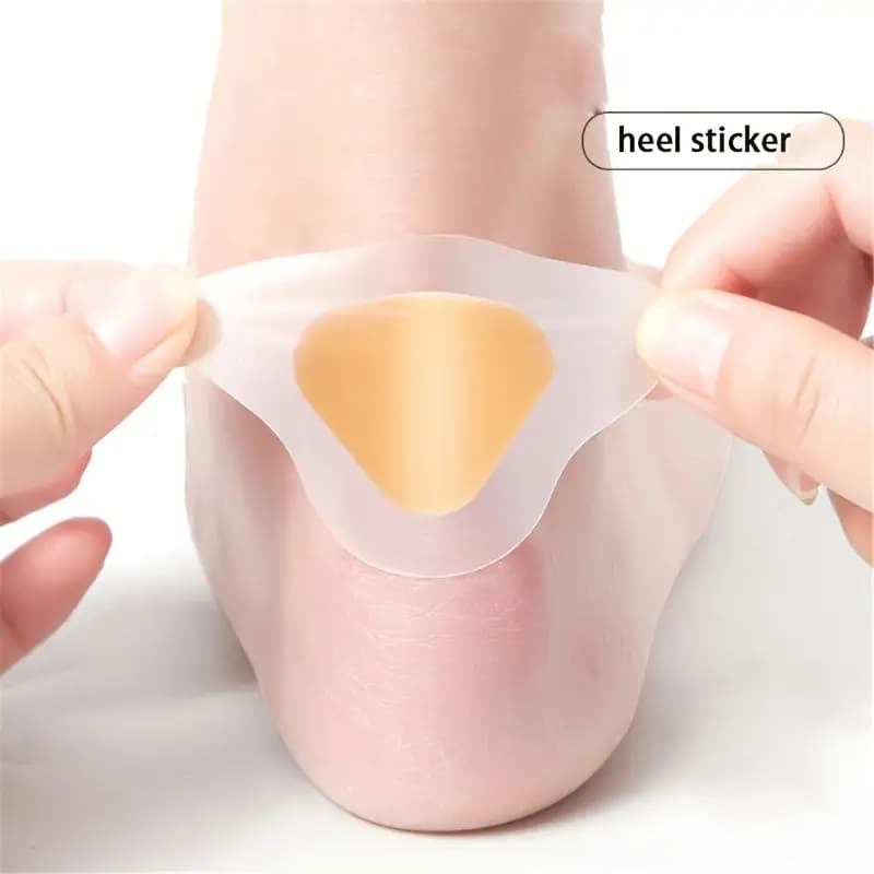 Amazon Hot Selling High Heel Anti-Chafing Heel Stickers, Sports Shoe Heel Grips, Blister Patches, Invisible Shoe Stickers, Temu