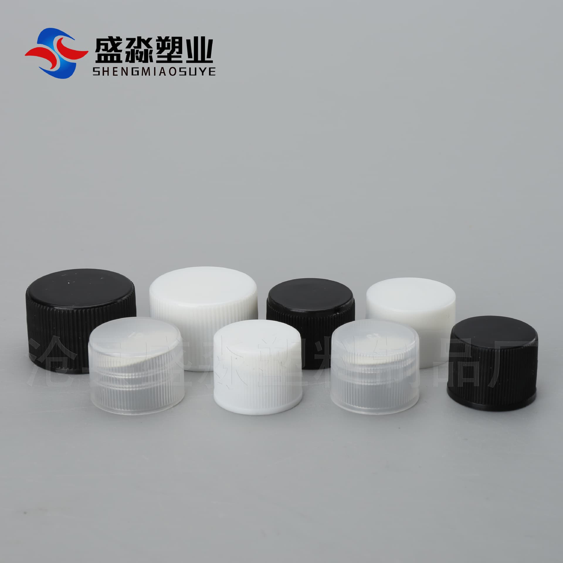 Factory direct plastic screw cap, PP plastic cap, spray-pressed plastic screw cap, 20mm threaded cap, 24mm bottle cap