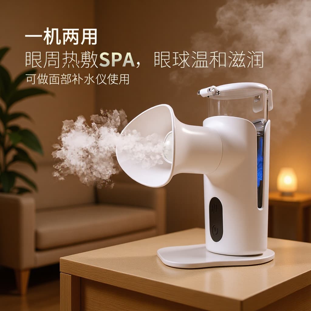 Handheld Nano Spray Eye Moisturizer Hot Compress Eye Beauty Hydrator Eye Washer Eye Care Steam Atomizer