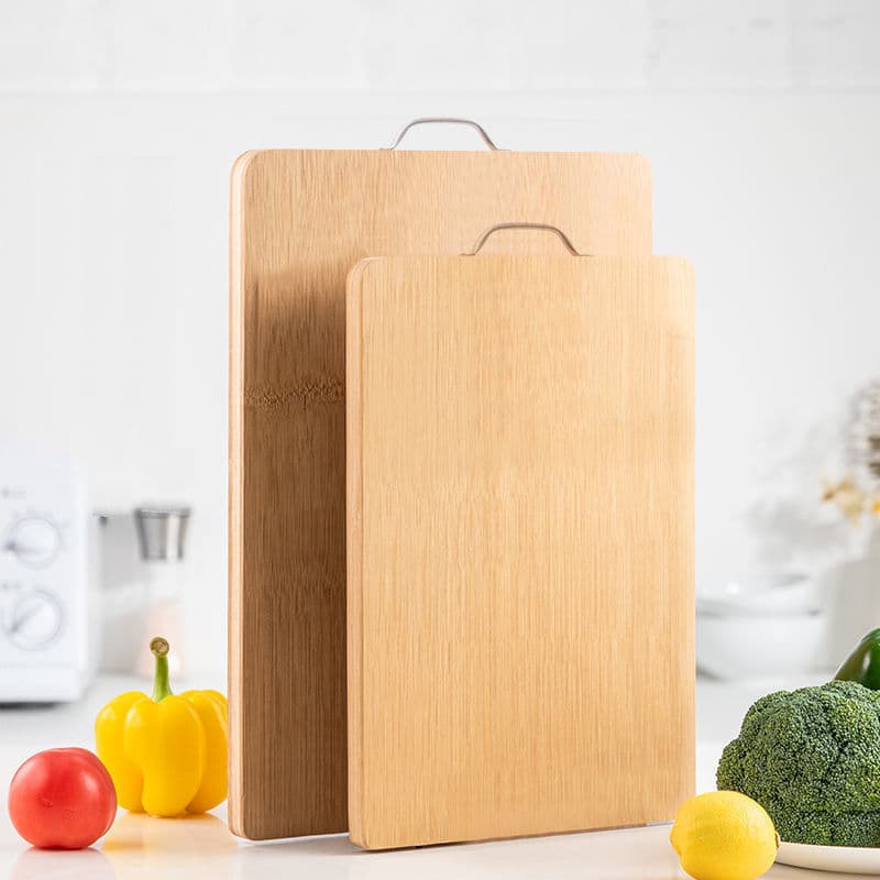 Cutting board wooden kitchen board solid wood bamboo chopping block, household thickened large fruit board, rolling panel kneading board
