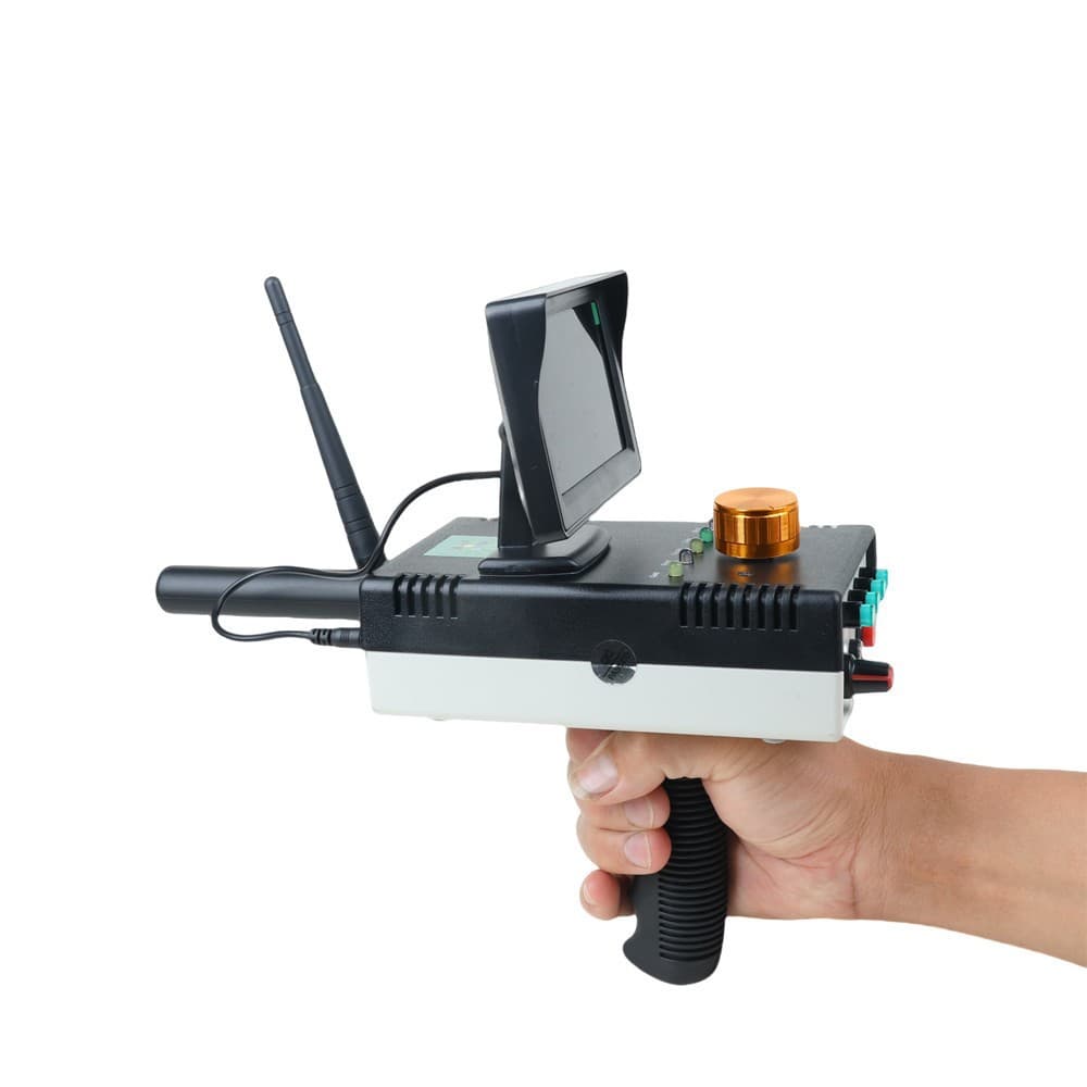 New Handheld Long-Range Metal Detector Anti-Interference Archaeological Gold Silver Copper Detector with Infrared Camera Treasure Hunting