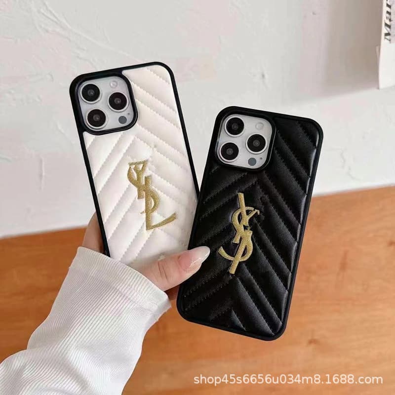 Big brand Apple 17promax mobile phone case glitter iPhone15/14/13 all-inclusive soft shell anti-fall mobile phone case