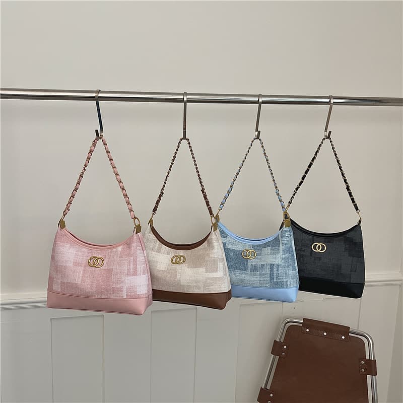 Vintage Premium Chain Bag Women 2026 New Versatile Shoulder Bag Trendy Handbag Commuter Tote Crossbody