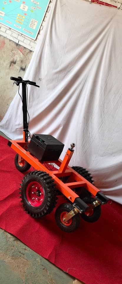 Electric dolly trailer