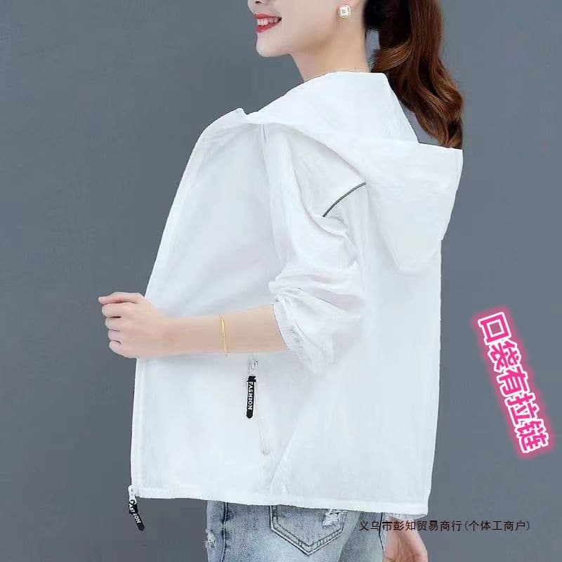 Sun protection clothing for women UV protection short 2025 summer new thin ins jacket women's loose breathable sun protection clothing