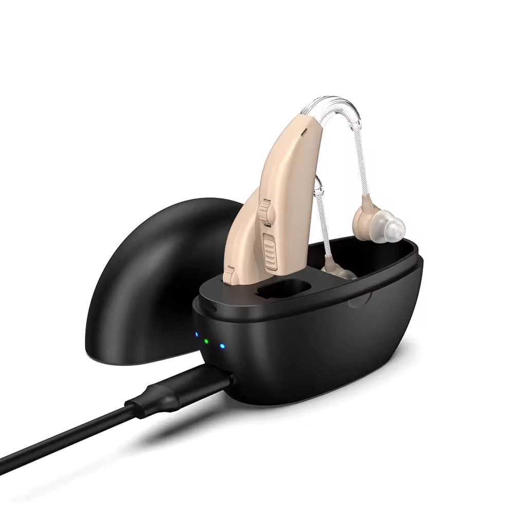 Wholesale of hearing aids, sound amplifiers, and portable power banks for seniors.