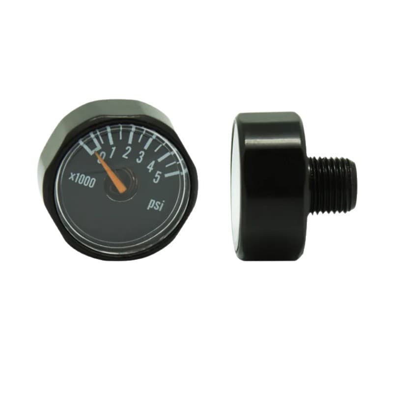 Cross-border 19mm/21mm Mini Gas Tank Pressure Gauge Manometer 5000psi 1/8 Thread Air Pressure Gauge