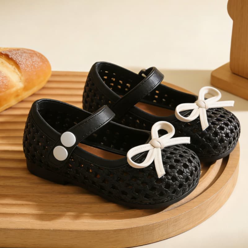 Cute Princess Girl's Summer Sandals, Non-Slip Soft Sole, Adjustable for Toddlers and Older Kids, Baby Beach Sandals