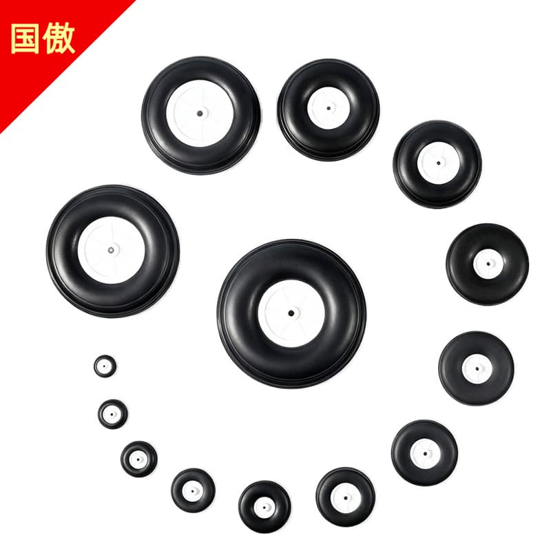 Special Price 0.75~6 Inch RC Airplane Wheels PU Rubber Tires Drone PU Wheels Remote Control Model Aircraft PU Wheels