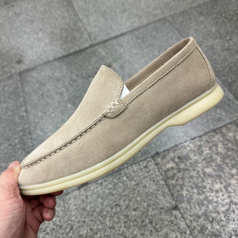 Men's 2026 Spring New Genuine Leather Business Casual Loafers Low-Top Shoes 2513