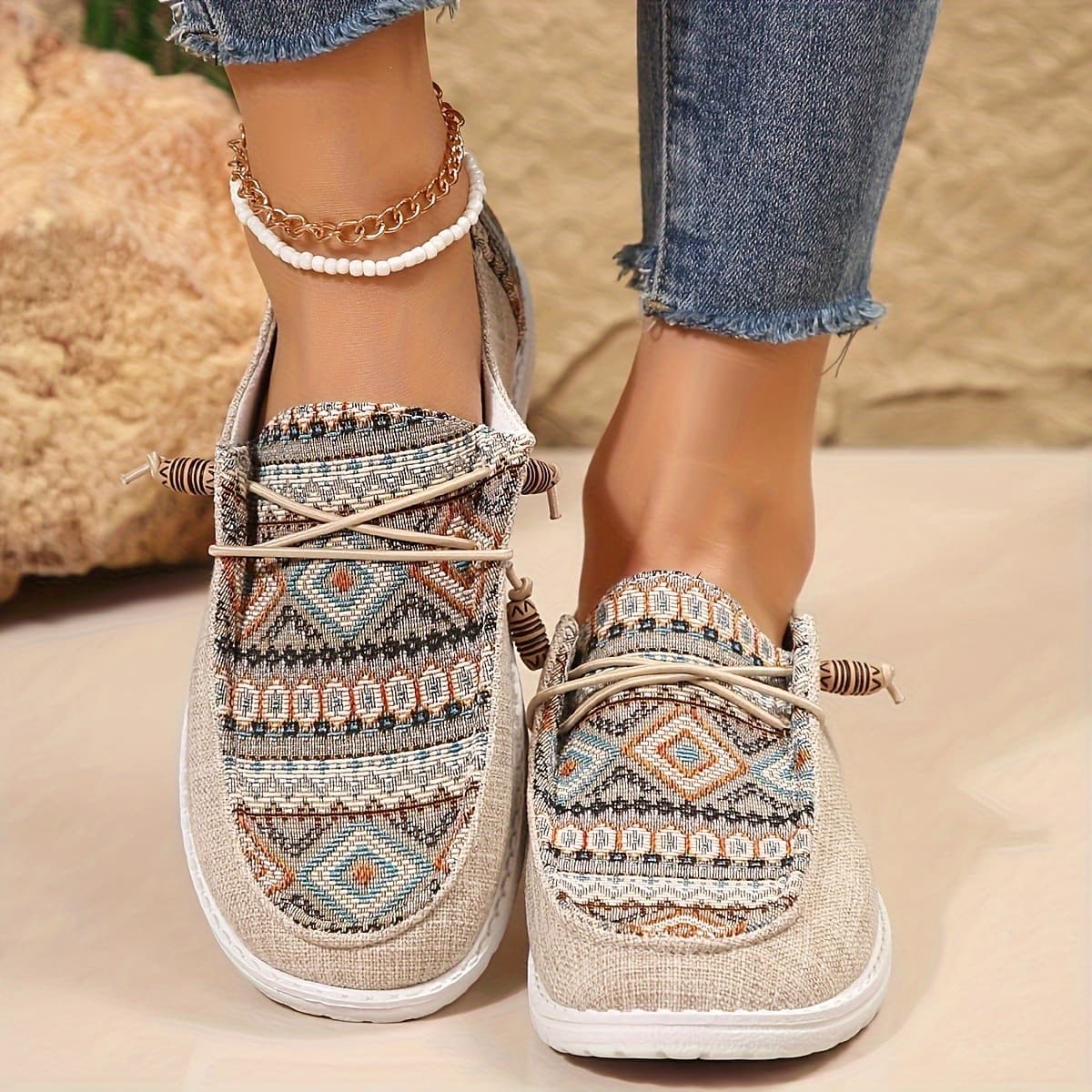 Y 82861 Women's Casual Flat Shoes