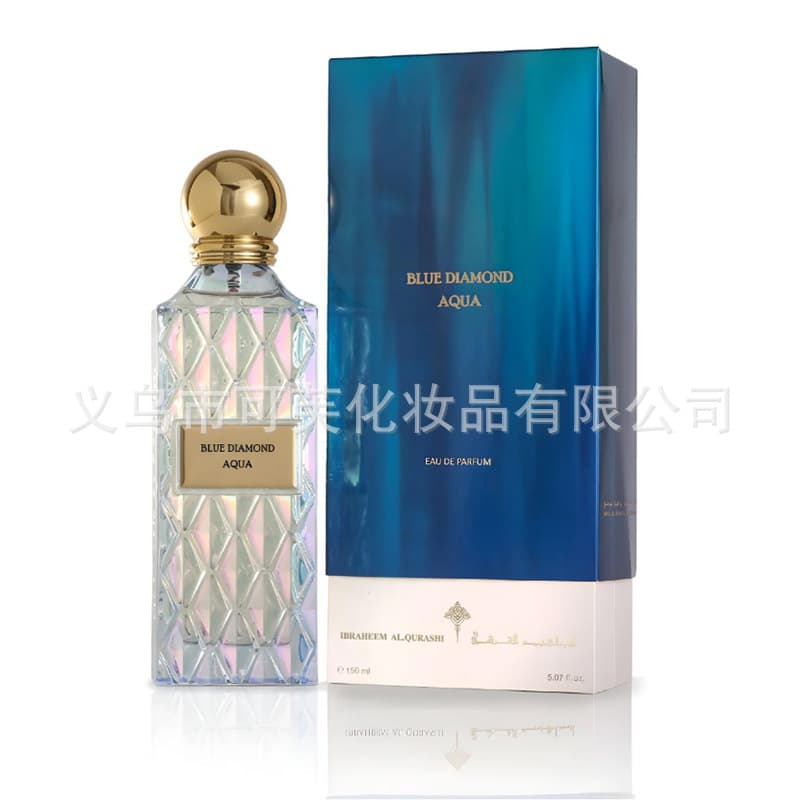 IBRAQ Blue Diamond Perfume Middle East Dubai Fragrance Long-Lasting Scent Export Wholesale Cross-Border