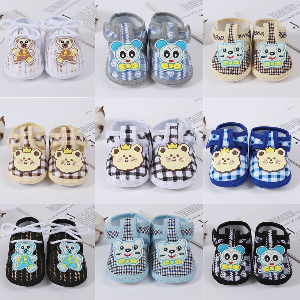 New cross-border baby shoes for 0-12 months, toddler shoes for 3-6-9 months, spring and summer single shoes, non-slip