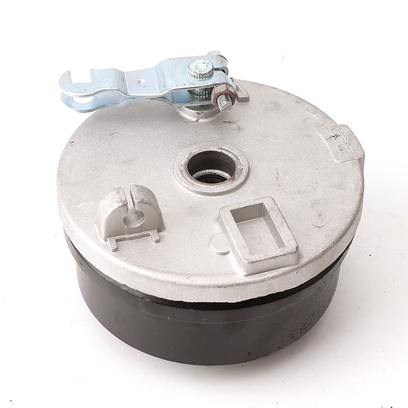 Motorcycle Drum Brake Electric Vehicle Drum Brake Compatible with 50 80 110 125cc Brake Shoes Brake Assembly
