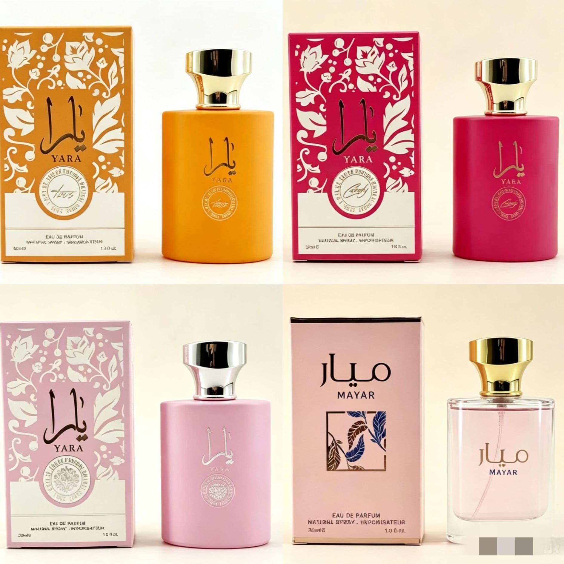 YARA Perfume Middle East Arab UAE Dubai Long-Lasting Scent Fragrance, Export Wholesale Cross-Border New Arrival