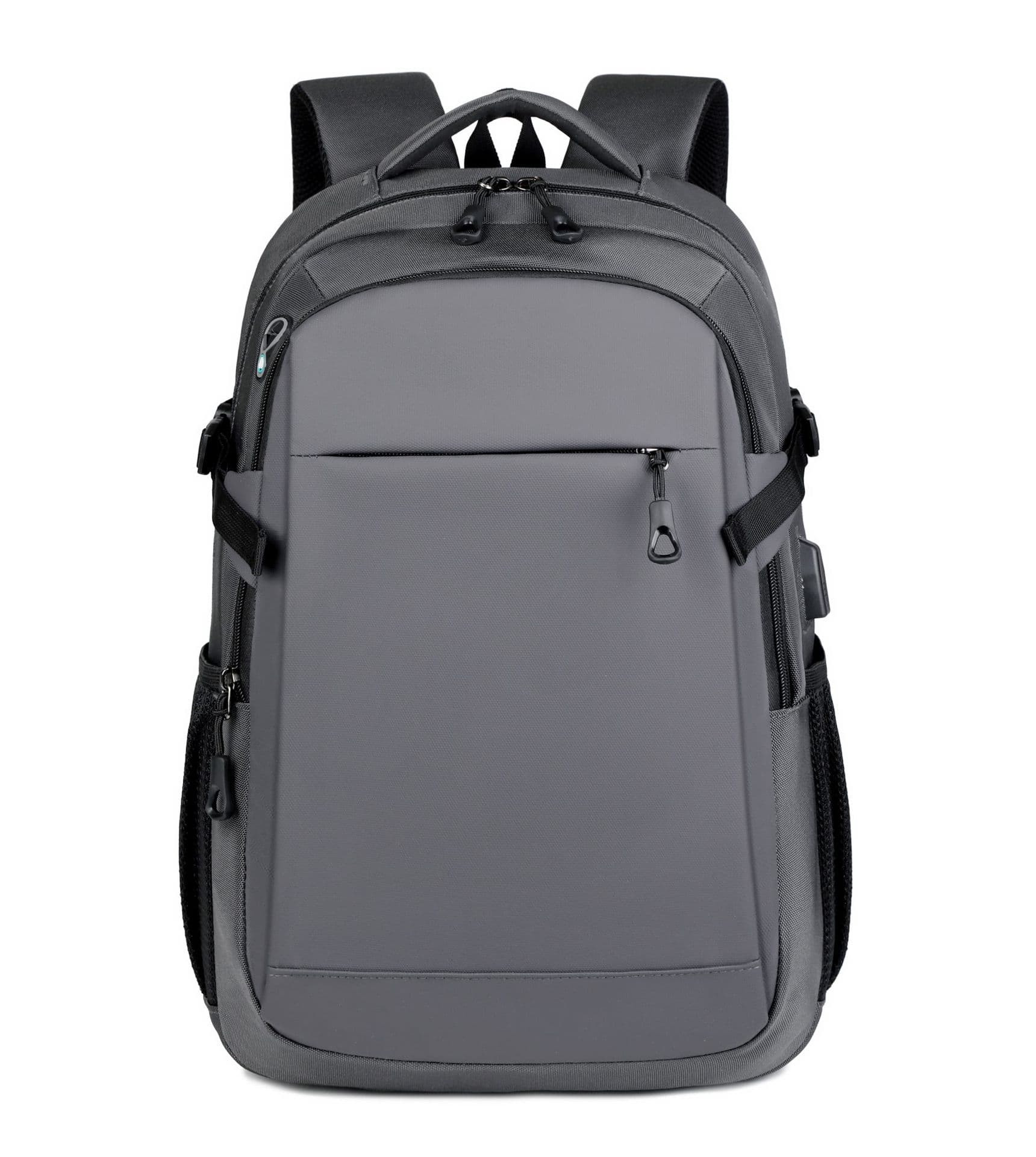 Men's Black Laptop Backpack Cross-border Custom Logo Backpack Manufacturer