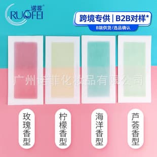 Nopain Wax Strips Wholesale Single Piece Double-Sided for Legs, Body, Not for Underarms, Private Areas, or Face
