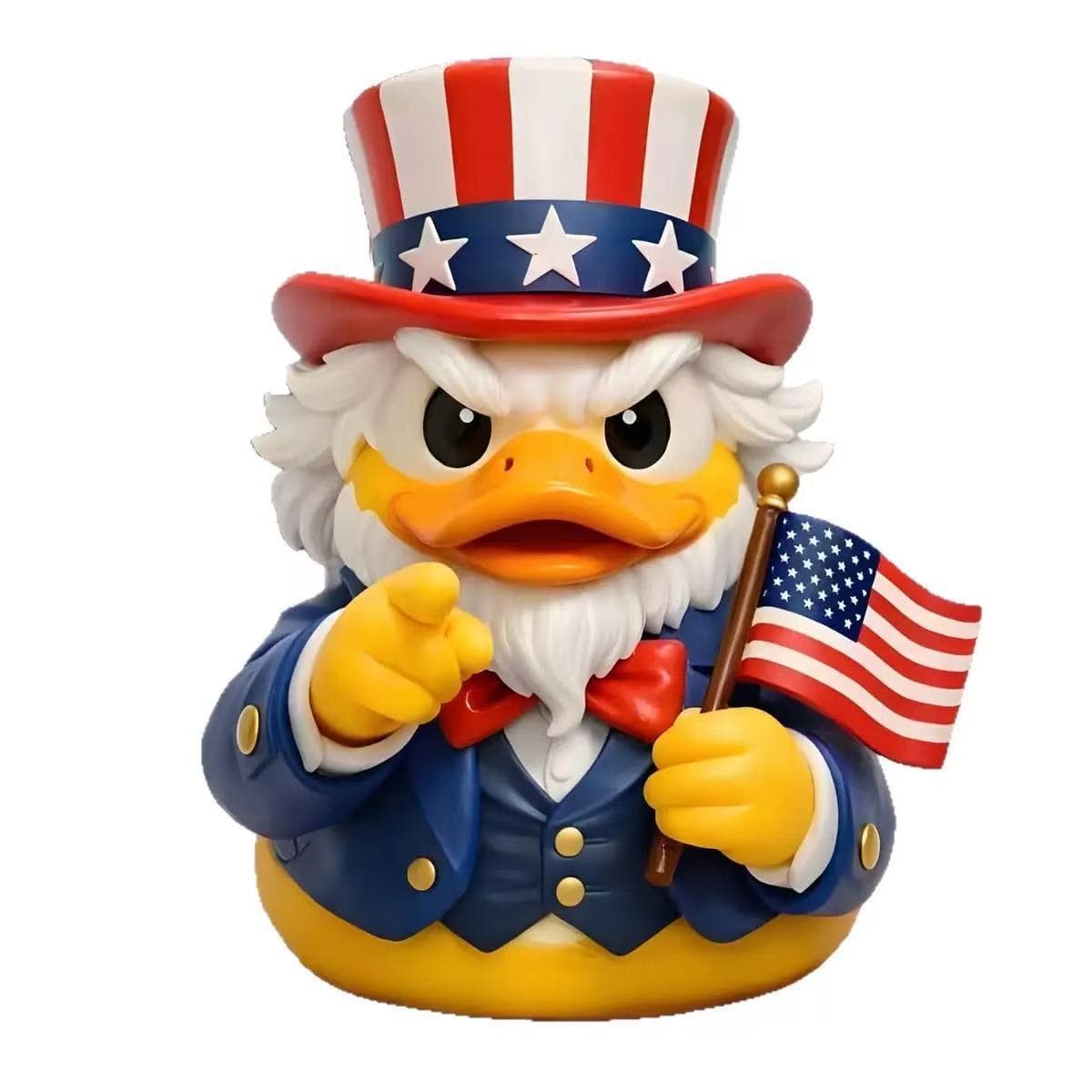 New Cross-Border Duck Series Resin Decoration Figurine Home Resin Ornament USA 250th Anniversary Duck