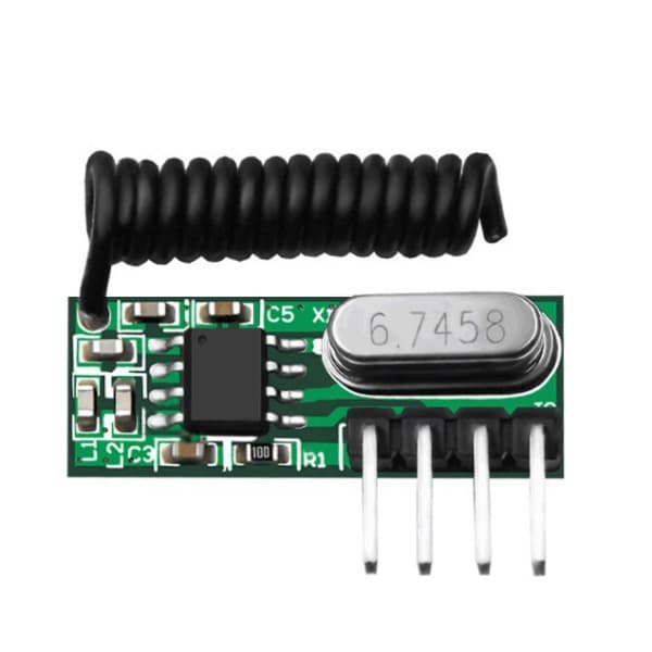 Superheterodyne 433 Wireless Receiver Module High Sensitivity Compact Size Strong Anti-Interference RF315/433MHz