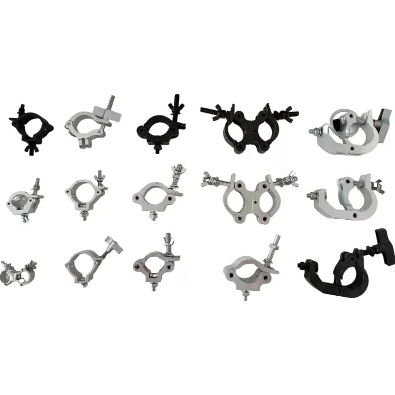 Stage light hook, par light hook, beam light hook, computer moving head light hook, single ring aluminum hook, LED light hook