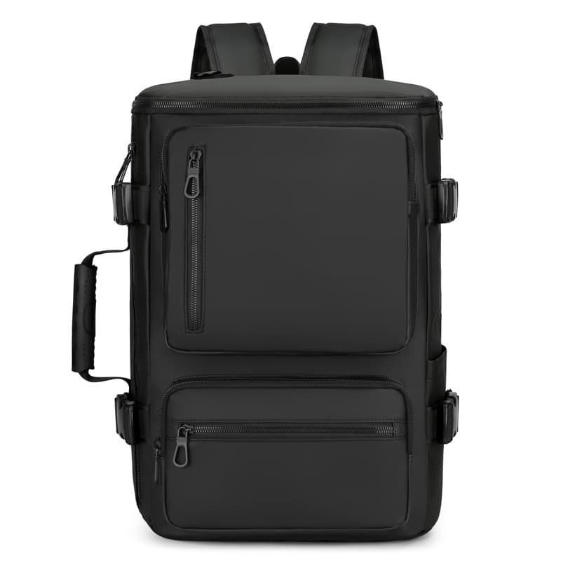 Wholesale men's business backpacks, multi-functional travel bags, large capacity three-in-one bags, handbags, shoulder bags, crossbody travel backpacks