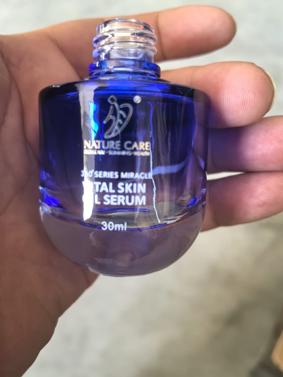 Freckle and Acne Product Packaging Glass Bottles