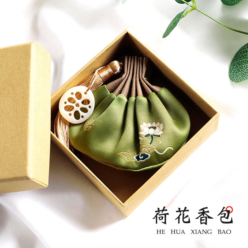 Dragon Boat Festival Sachet, Traditional Style Small Sachet, Empty Bag, Portable Hanfu Pouch, Embroidered Mosquito Repellent Sachet, Herbal Sachet