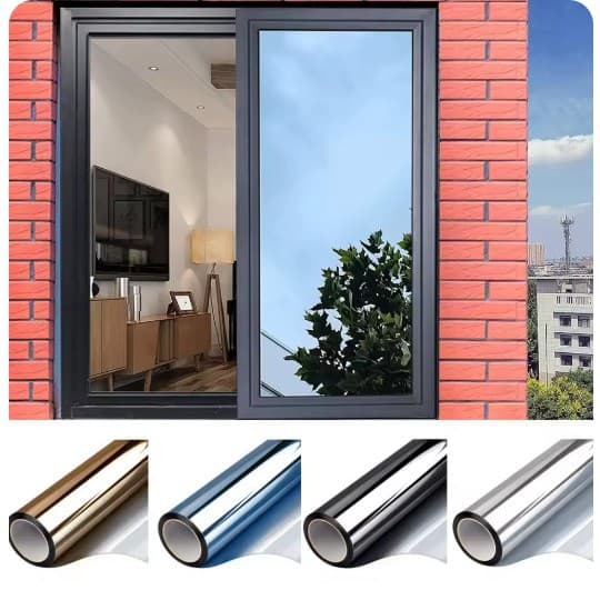 Temu Private Labeling Service: Window Film for Heat Insulation, Sun Protection, Blackout, and Privacy (One-Way)
