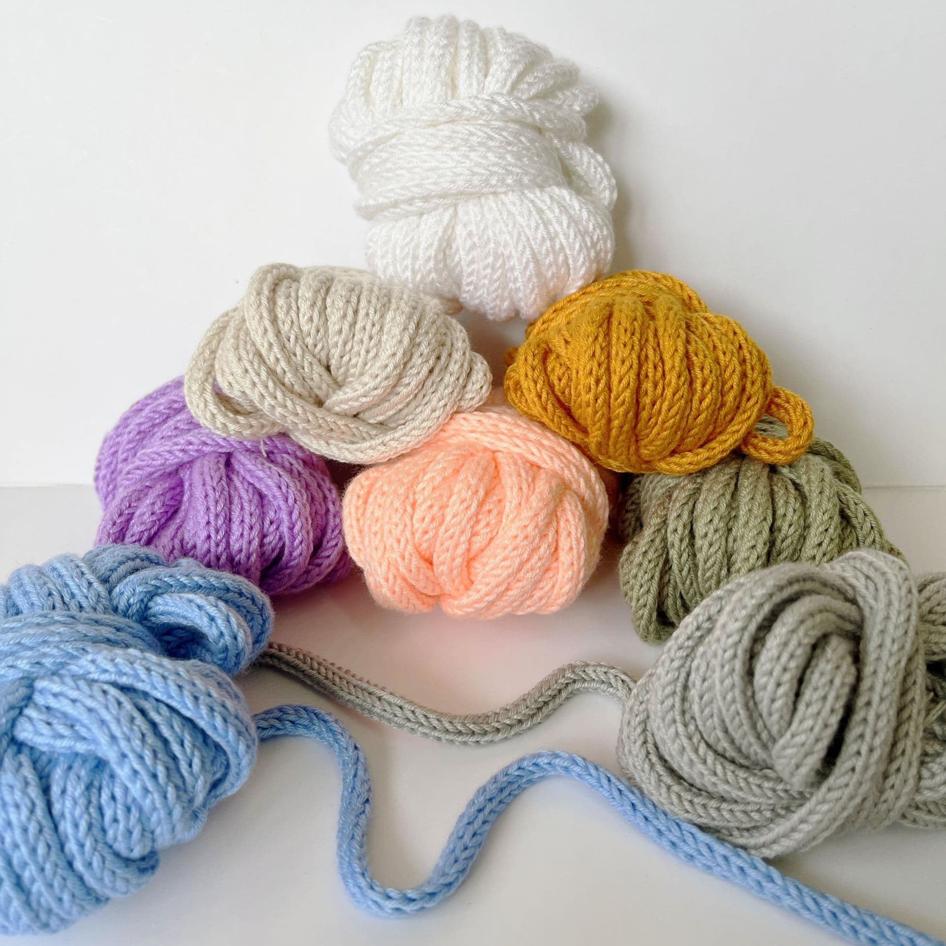 6mm hollow wool handmade aluminum wire shape 6mm hand braided rope colorful hollow wool