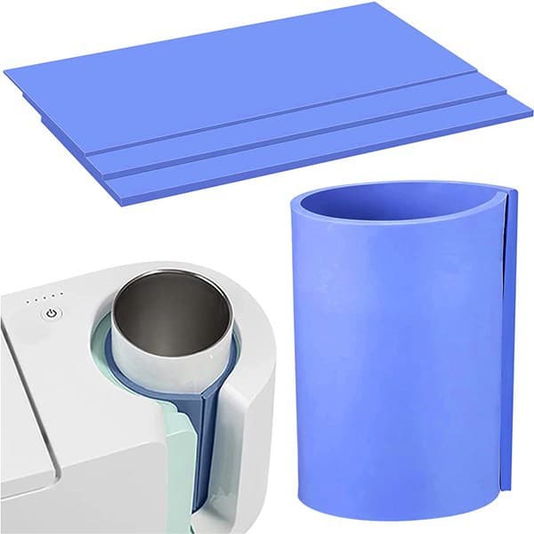 3d Heat Transfer Silicone Coasters Cup Sleeves Various Colors High-temperature Resistant Used For Wrapping Around Cup Body