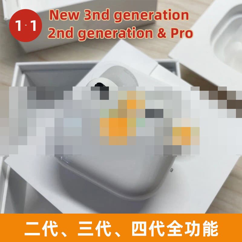 Cross-border New Airpods Luoda 1562A 2nd 3rd 4th Gen Bluetooth Earphones 5th Gen Pro2 Wireless TWS Noise Cancelling ANC