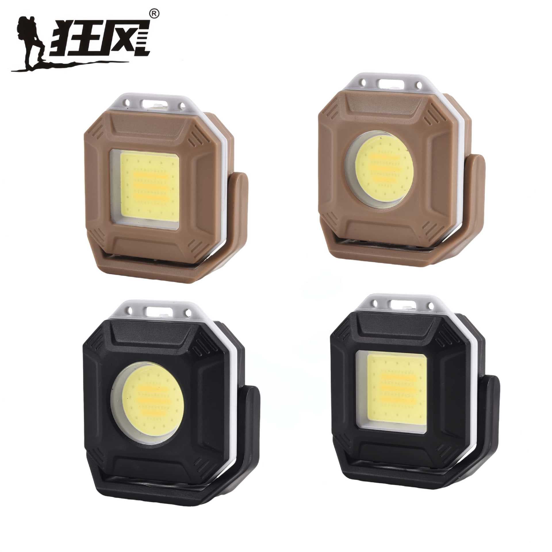 Cross-Border Mini High-Power Keychain Light, Multifunctional Portable Outdoor Charging Long-Lasting Flashlight, Portable Work Light