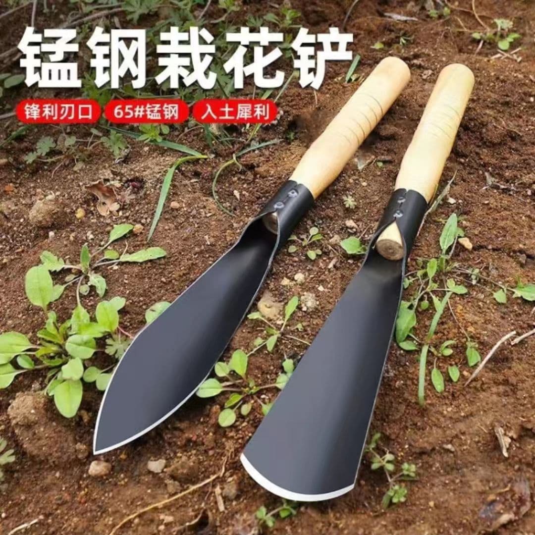 Manganese Steel Mini Shovel for Gardening, Flower Planting, Vegetable Growing, Weeding, Digging, and Soil Work