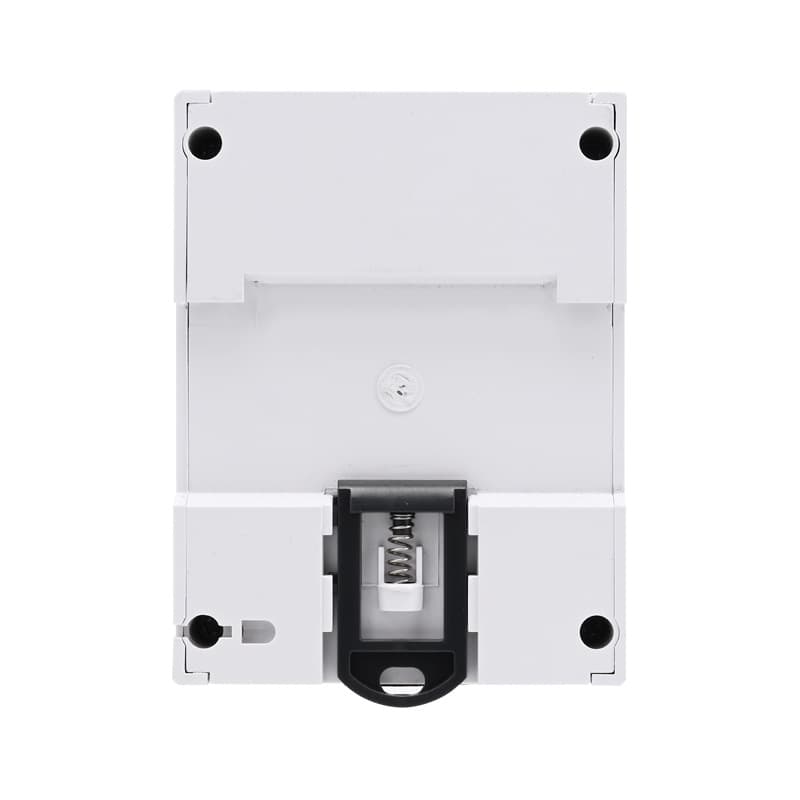 Export Three-Phase Four-Wire Energy Meter DIN-Rail Meter 380V Energy Meter Mini Cross-Border Special Current Meter 6+2 White Shell