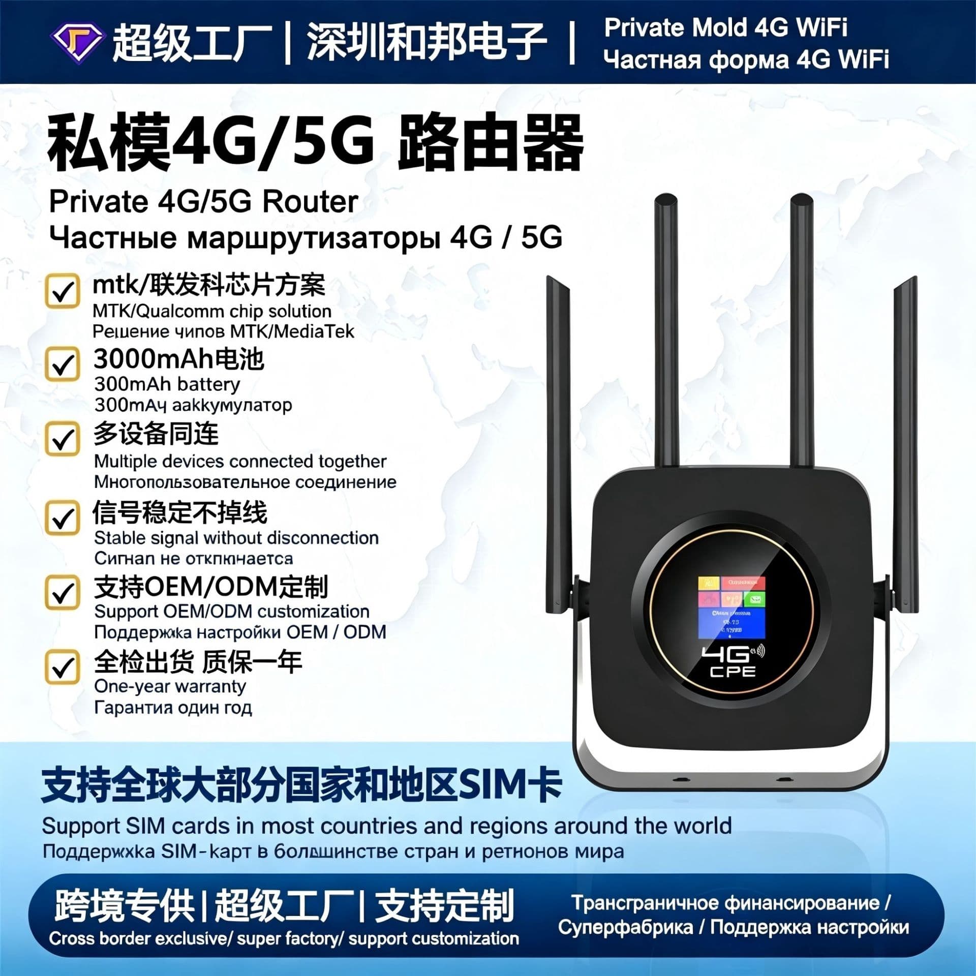 Spot wireless router WiFi router Gigabit home through-wall high-speed whole house coverage router dormitory