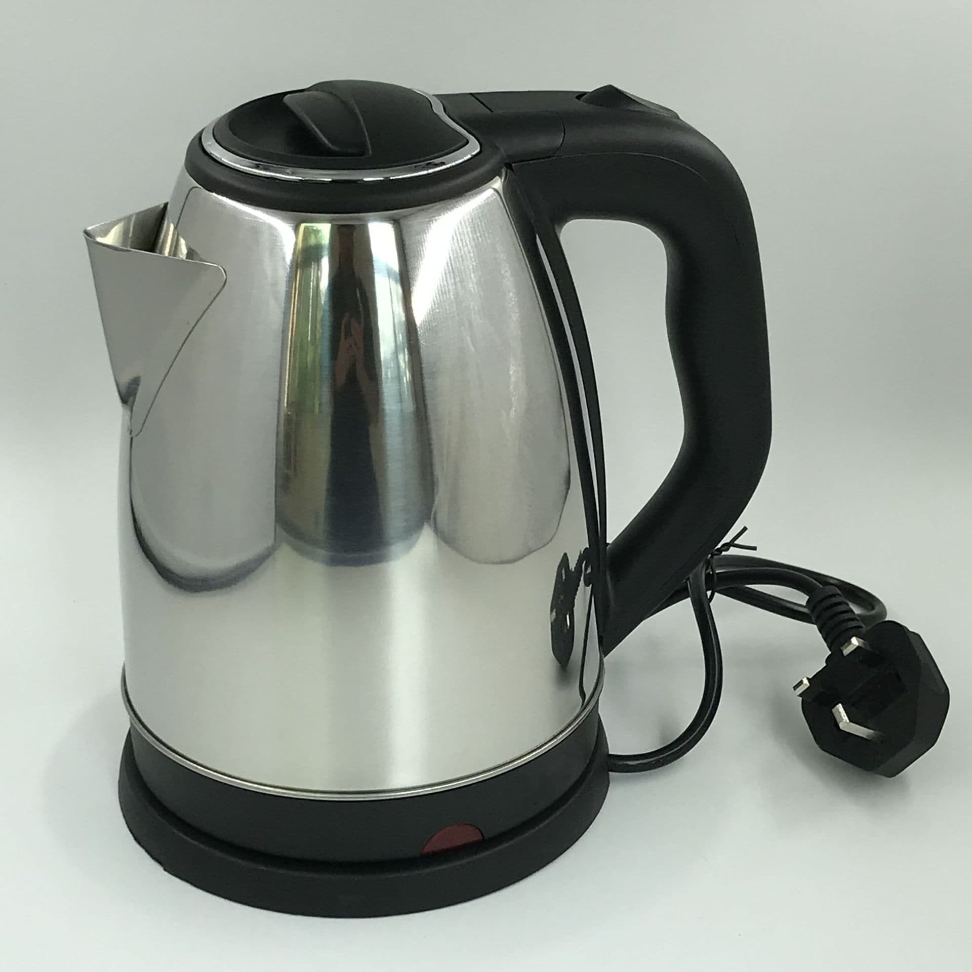 Export Electric Kettle Fast Boiling Electroplated Ring Stainless Steel Pot 1.8L Large Capacity Kettle Foreign Trade Hot Seller