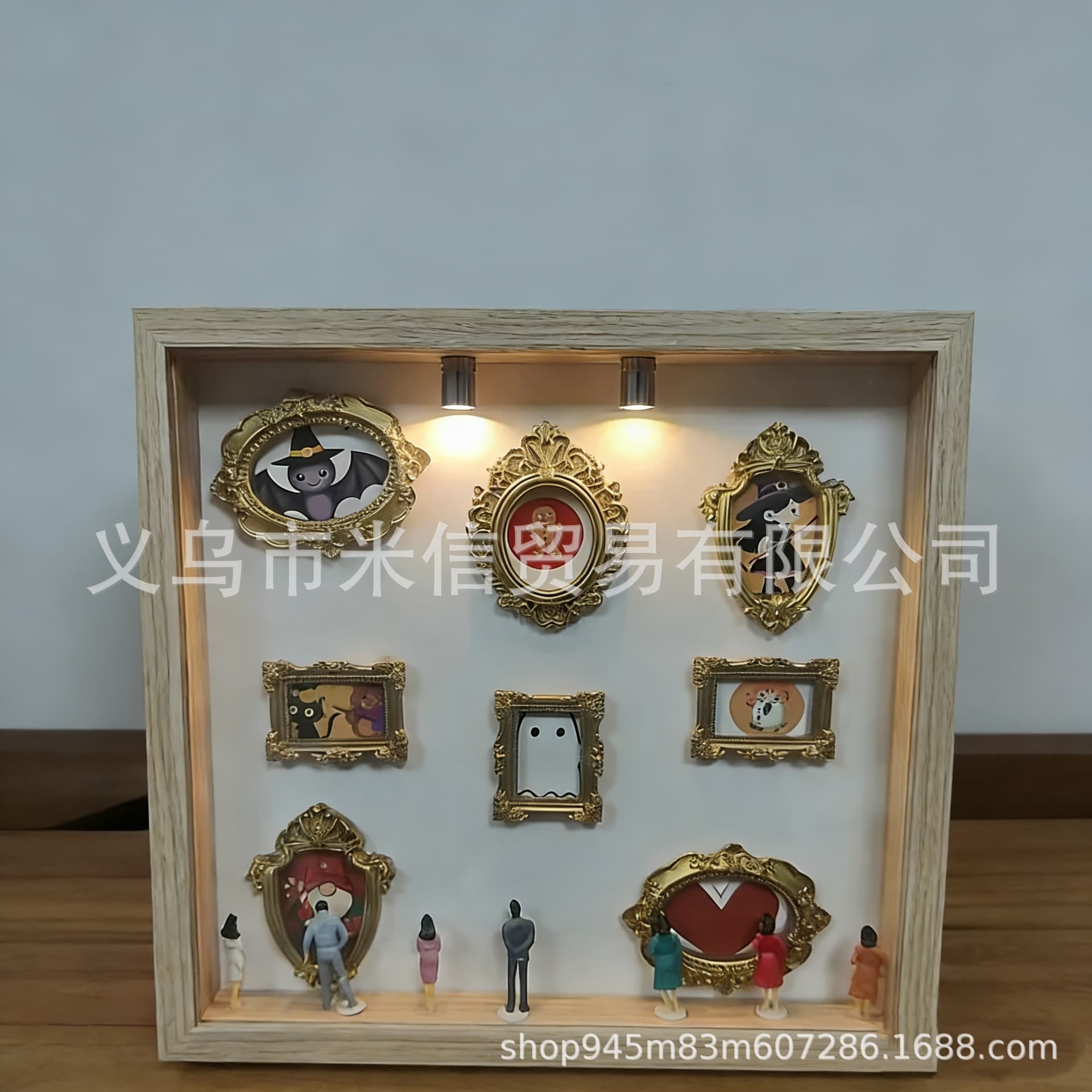 Creative New DIY Mini Museum Silhouette Box Decoration