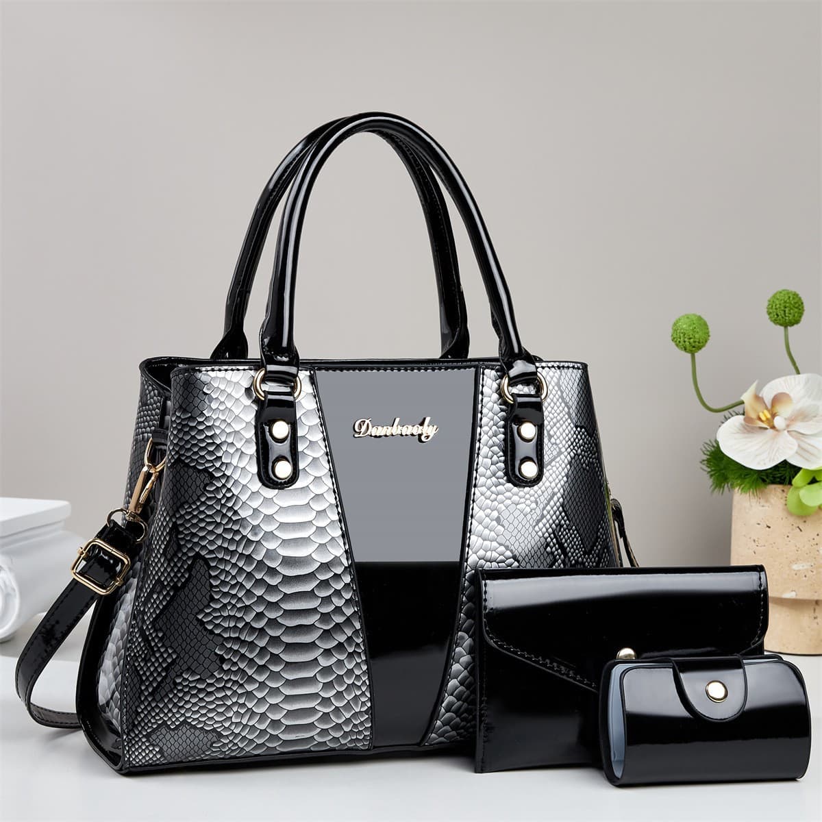 Trendy New Tote Bag for This Year, Cross-Border Trade High-End Casual Women's Bag, Simple and Fashionable