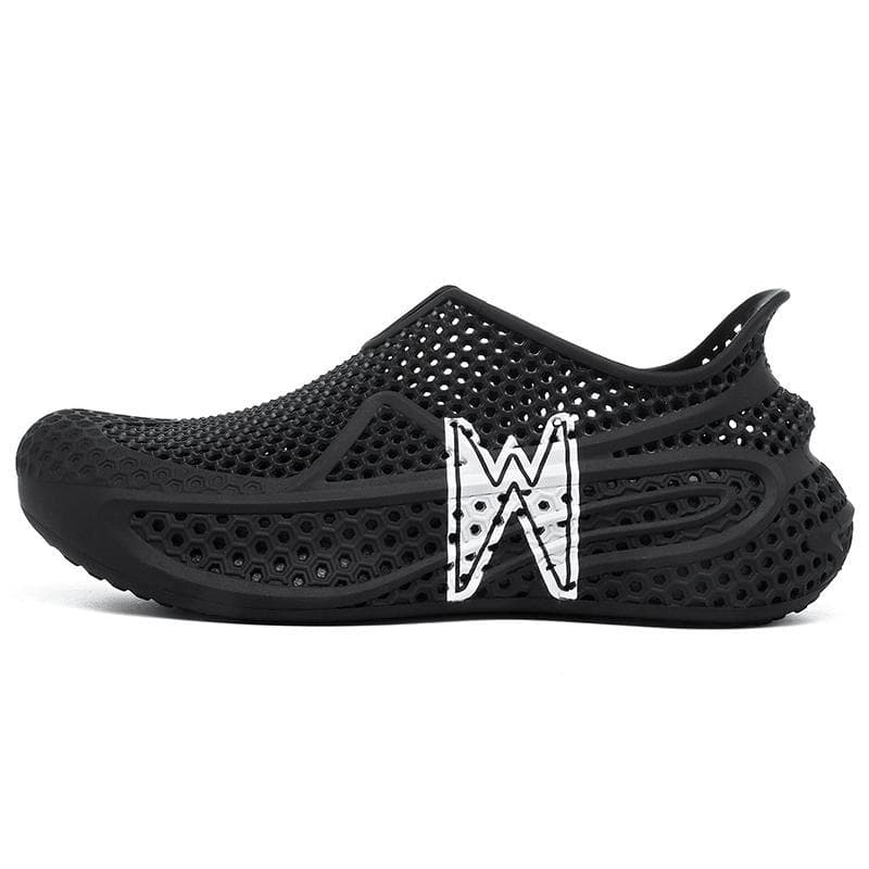 Heterogeneous Honeycomb Clog Shoes, Unisex, Summer Breathable Non-Slip Beach Shoes, Water Shoes, Slip-On Wading Shoes