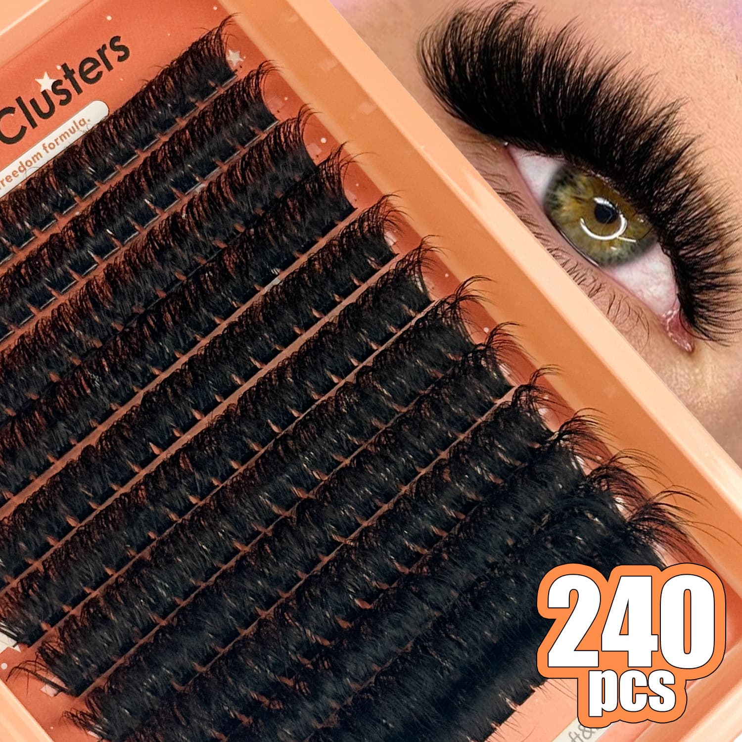 14-24mm Premium Lash Extensions Reusable False Eyelashes