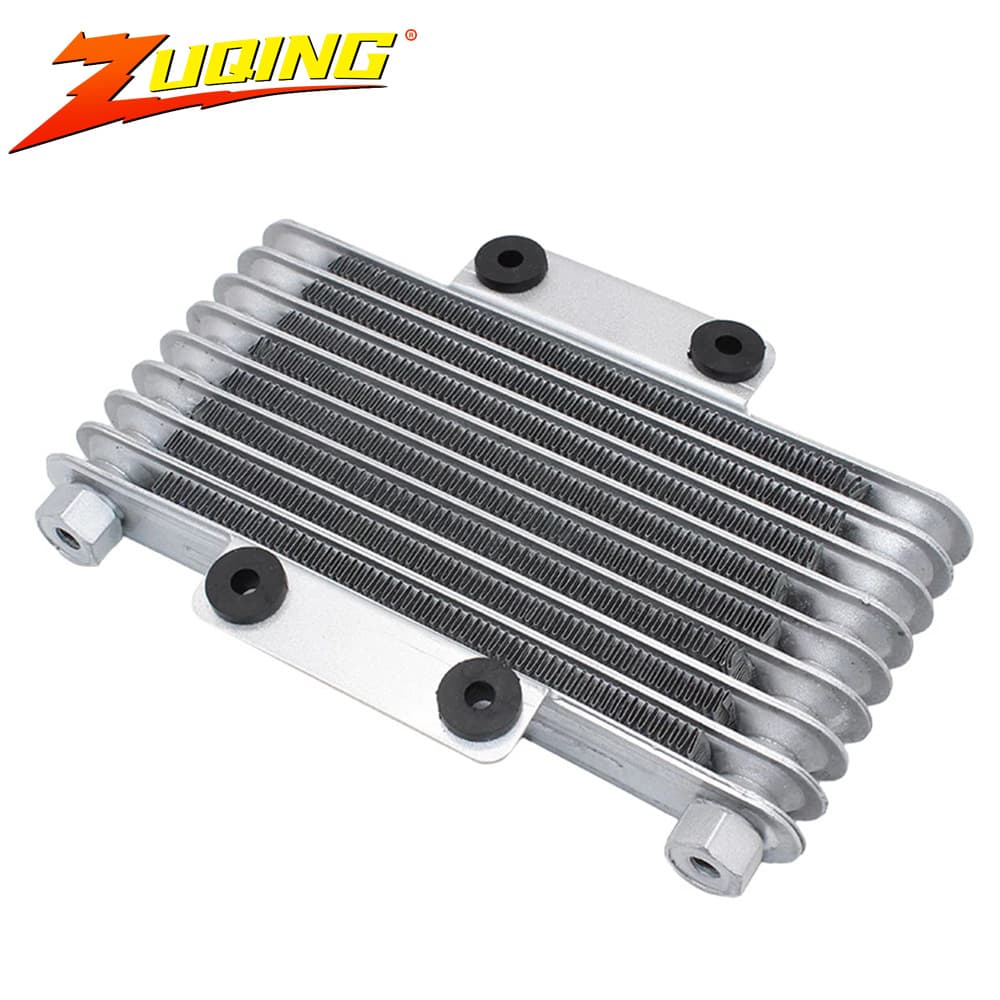 Motorcycle Oil Cooler Modification Accessories ATV125CC-250CC Oil Radiator Black Silver Standard